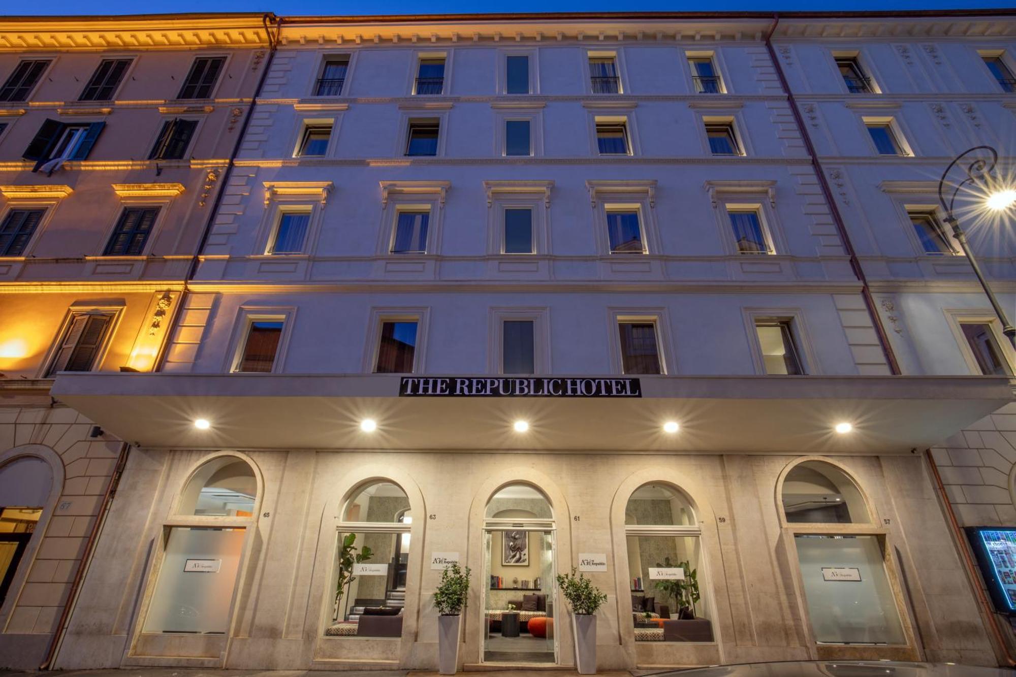 The Republic Hotel Rome Exterior photo